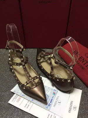 Valentino Shallow mouth flat shoes Women--002